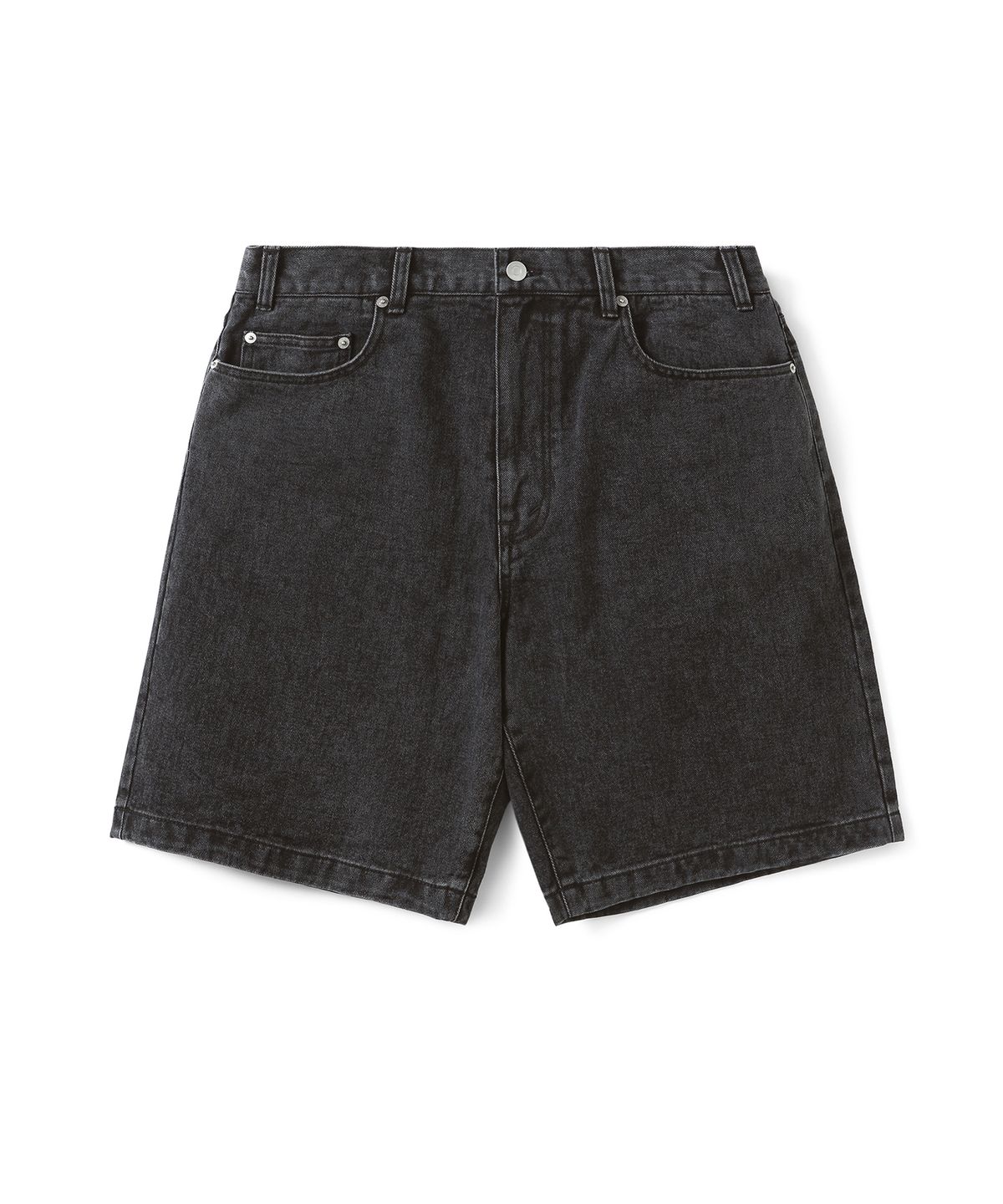 디스이즈네버댓(THISISNEVERTHAT) (SS22) Washed Denim Short - Black