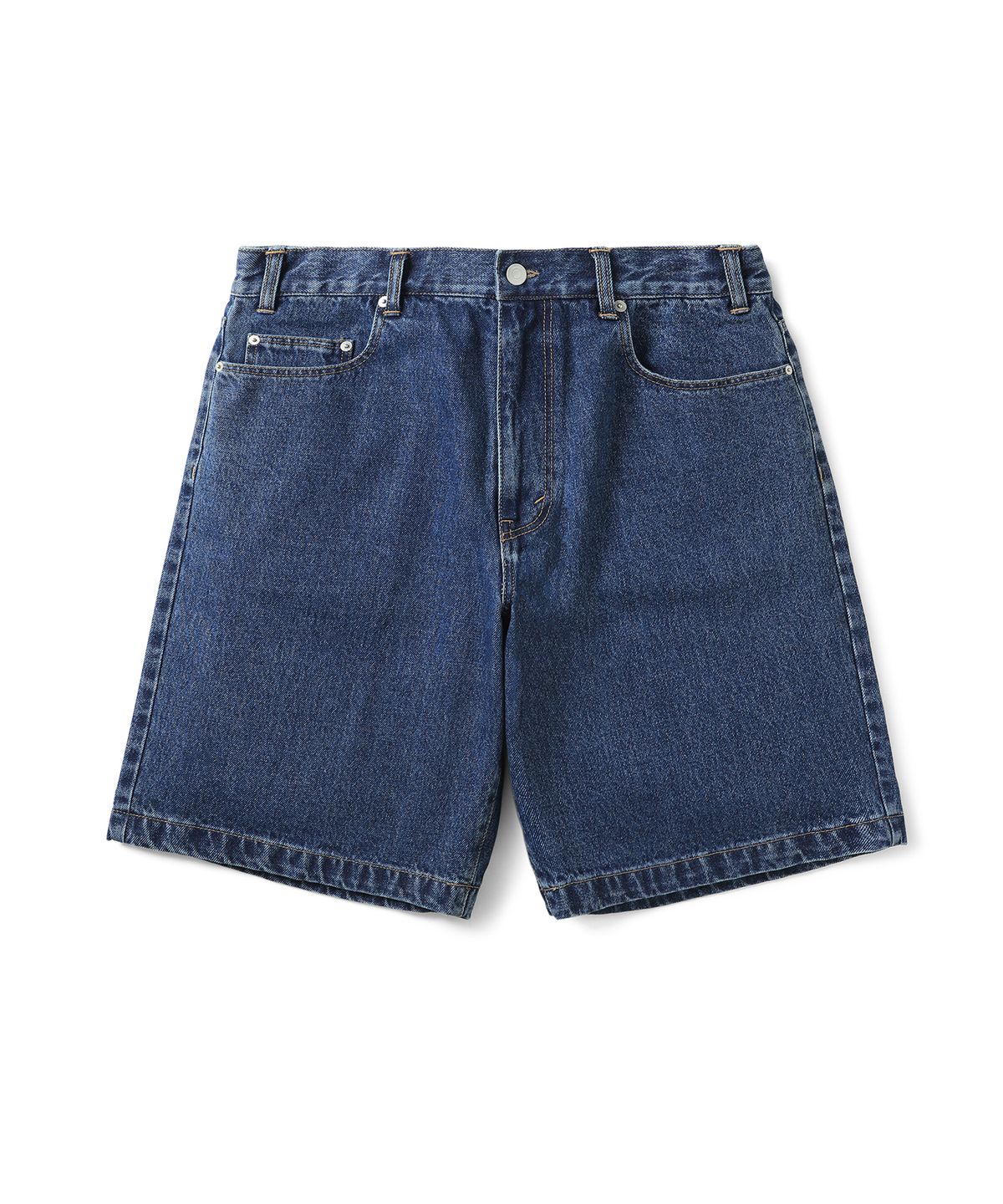 디스이즈네버댓(THISISNEVERTHAT) (SS22) Washed Denim Short - Blue
