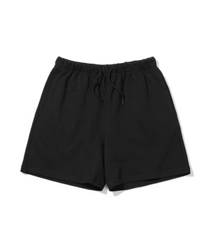 (써머) 스웨트 트레이닝 에센셜 반바지_블랙