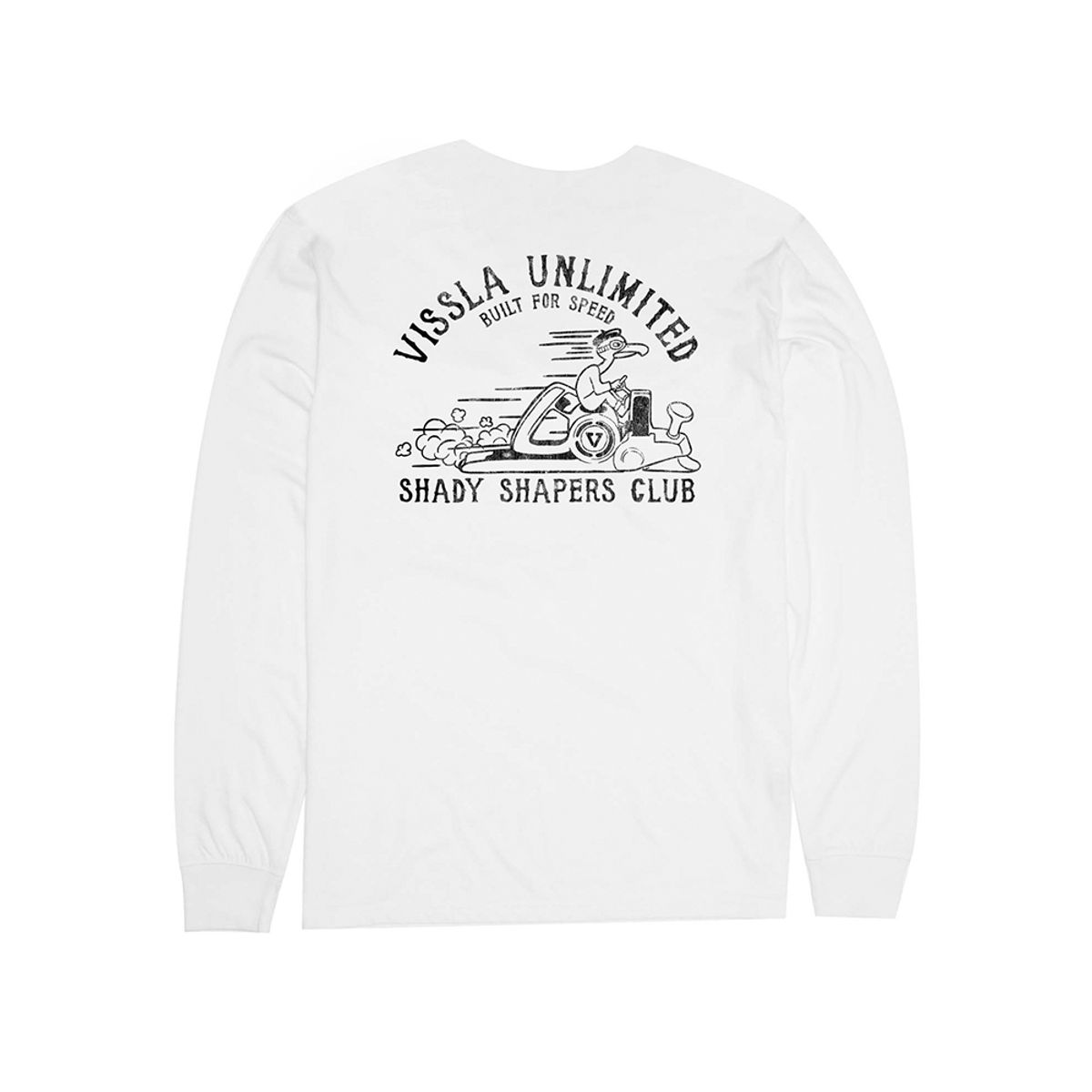 비슬라(VISSLA) Shapers Club LS PKT Tee-WHT