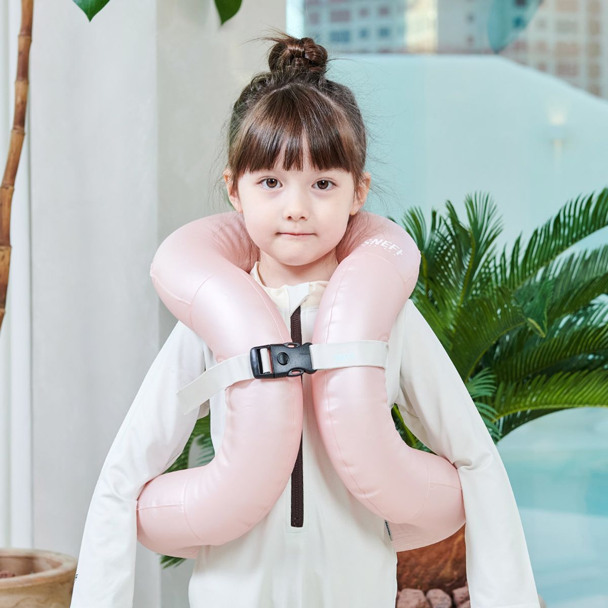 스네프(SNEFF) 아동용 넥튜브 어깨 구명조끼 SCV-4005 25-50kg