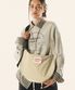 Halfmoon cross bag_Beige