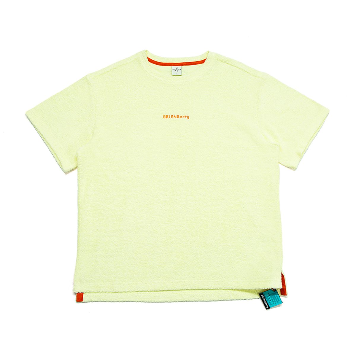 브라이언베리(BRIAN BERRY) HAPPY ROUND TEE_LEMON