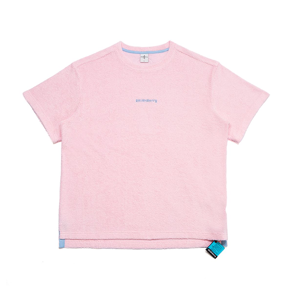 브라이언베리(BRIAN BERRY) HAPPY ROUND TEE_LIGHT PINK