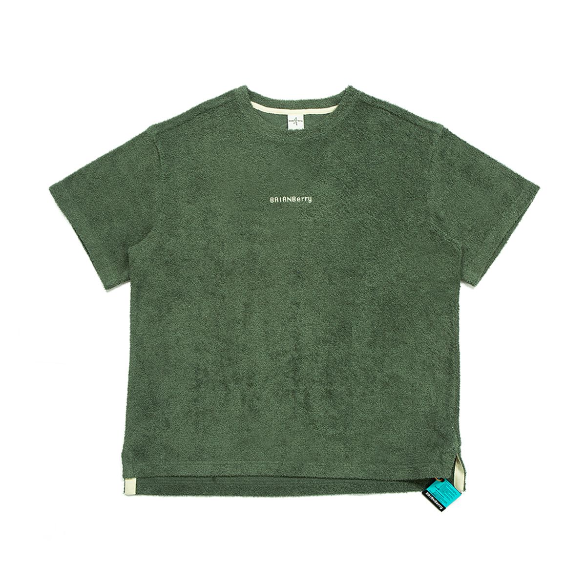 브라이언베리(BRIAN BERRY) HAPPY ROUND TEE_LIGHT KHAKI