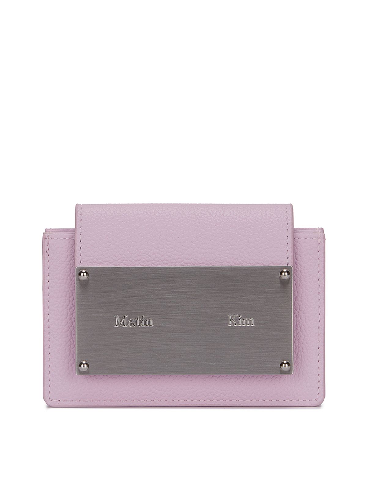 마뗑킴(MATIN KIM) ACCORDION WALLET IN LIGHT VIOLET