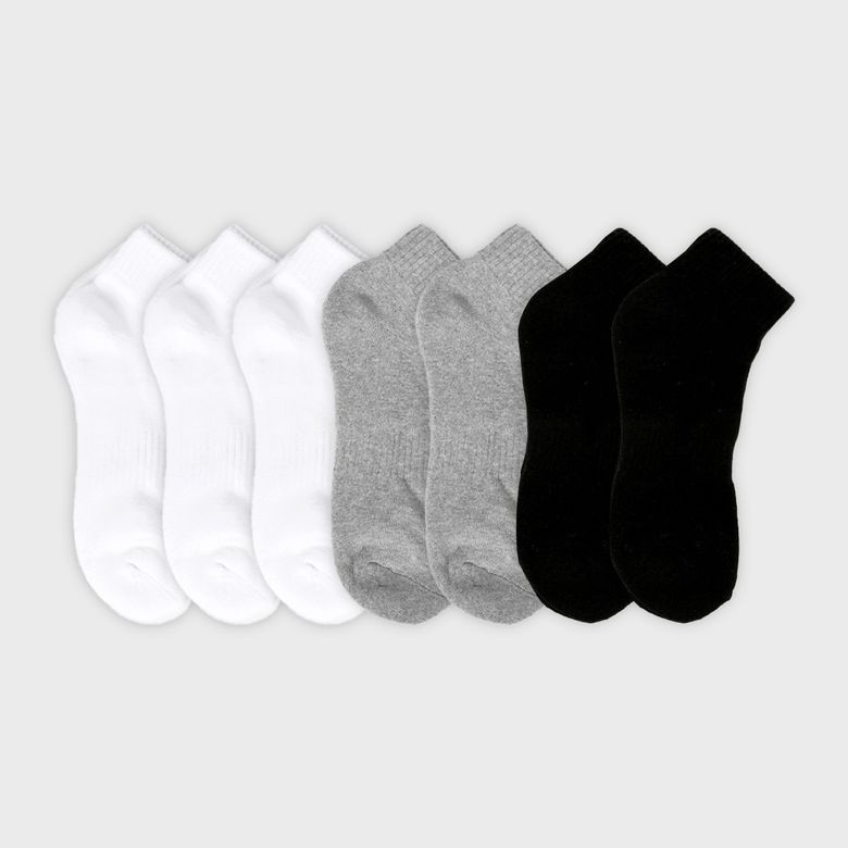 [7PACK] SOXA  더블쿠션 156N 무지 쿼터 삭스  3색상
