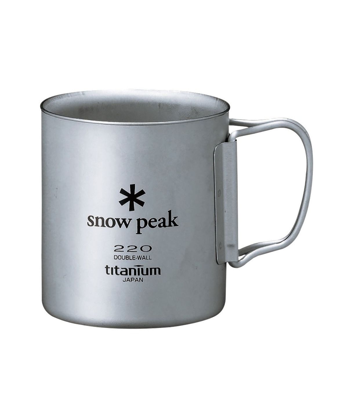 스노우피크(SNOWPEAK) 티탄더블머그220FH(R) / MG-051FHR