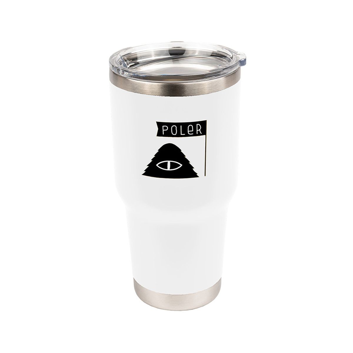 폴러스터프(POLERSTUFF) 30 OZ STAINLESS STEEL TUMBLER WHITE