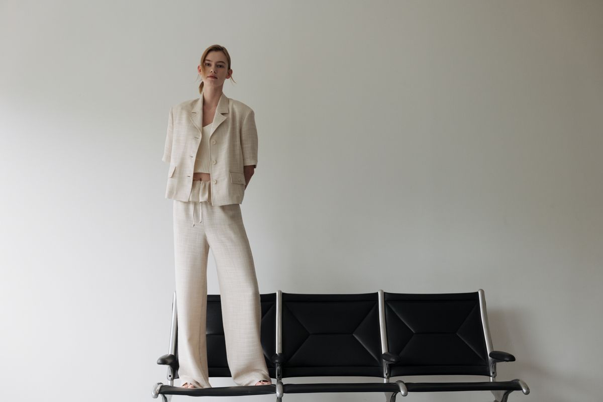 아바몰리(AVA MOLLI) BENDING WIDE PT (BEIGE)