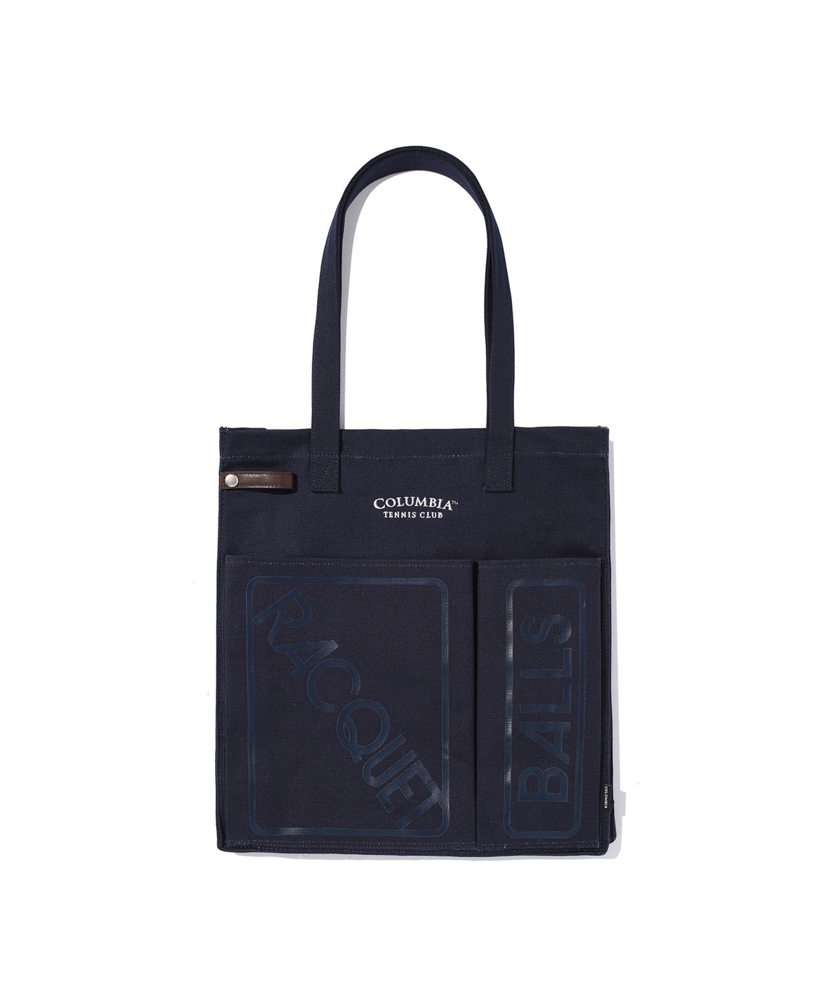 컬럼비아 유니버시티(COLUMBIA UNIVERSITY) CU TENNIS RACQUET CANVAS BAG 네이비