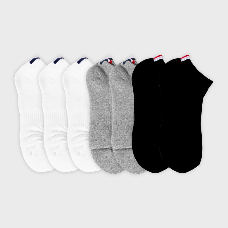 [7PACK] 더블쿠션 156N 메쉬 르프랑스 쇼트 삭스 3색상