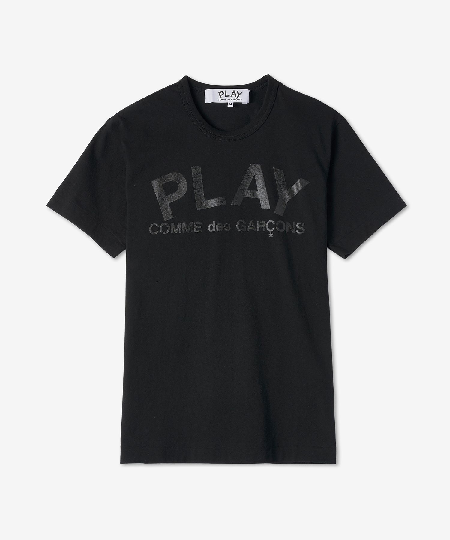 MUSINSA公式 | COMME DES GARCONS PLAY ロゴ半袖Tシャツ - ブラック