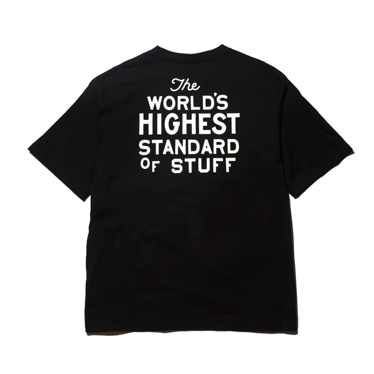 폴러스터프(POLERSTUFF) HIGHEST STANDARD RELAX FIT TEE BLACK