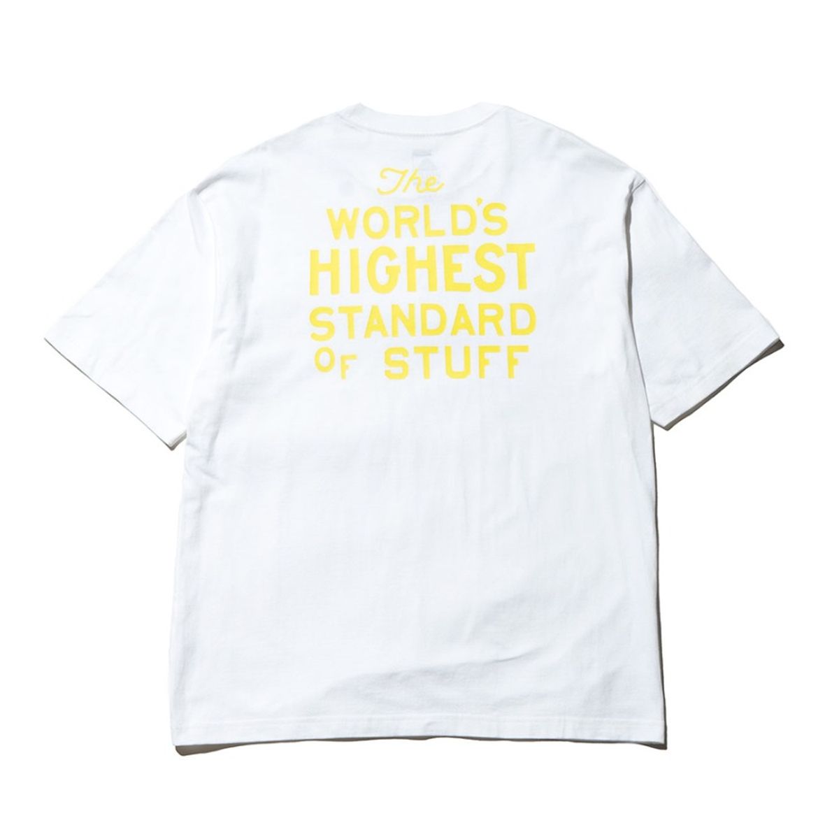 폴러스터프(POLERSTUFF) HIGHEST STANDARD RELAX FIT TEE WHITE