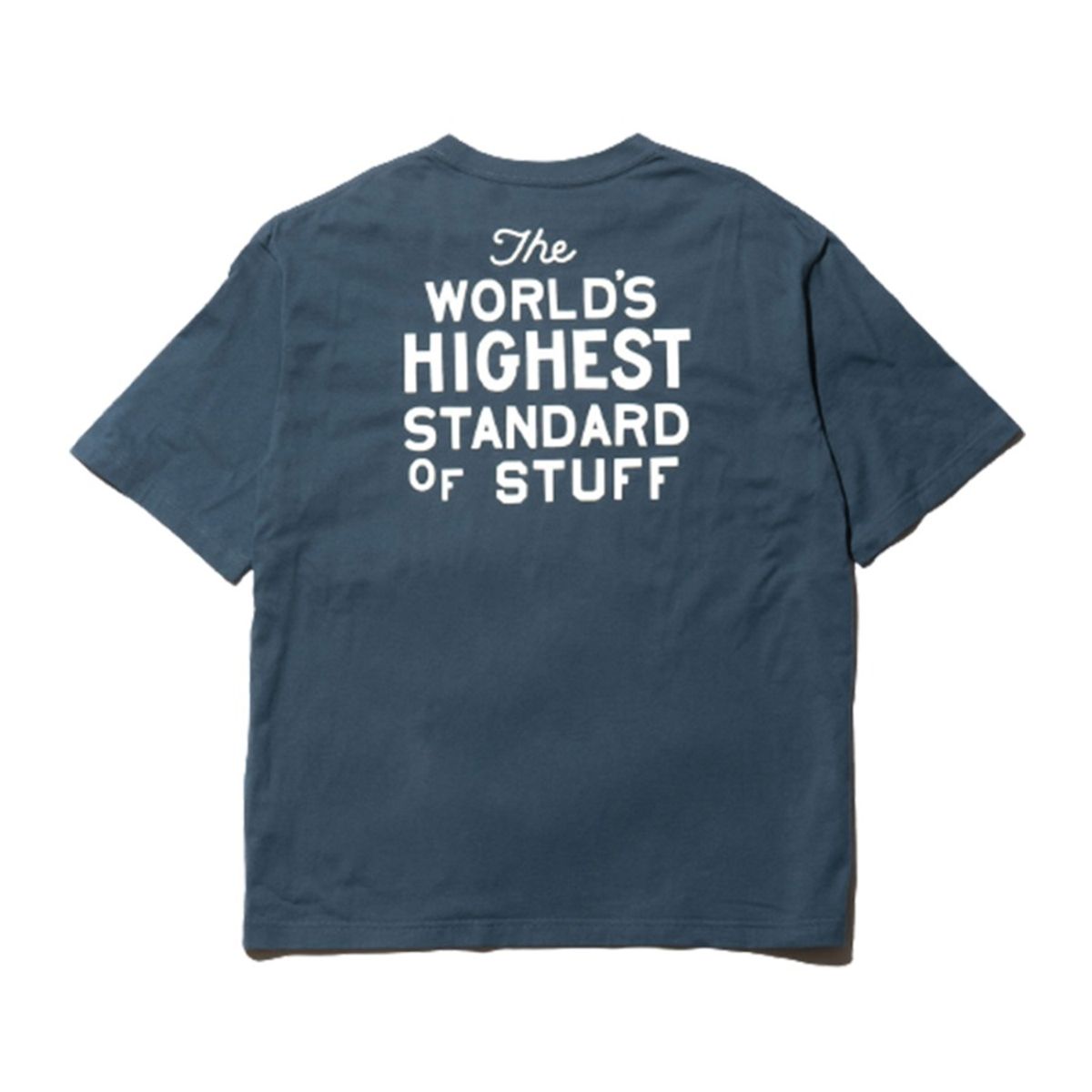 폴러스터프(POLERSTUFF) HIGHEST STANDARD RELAX FIT TEE BLUE GREY