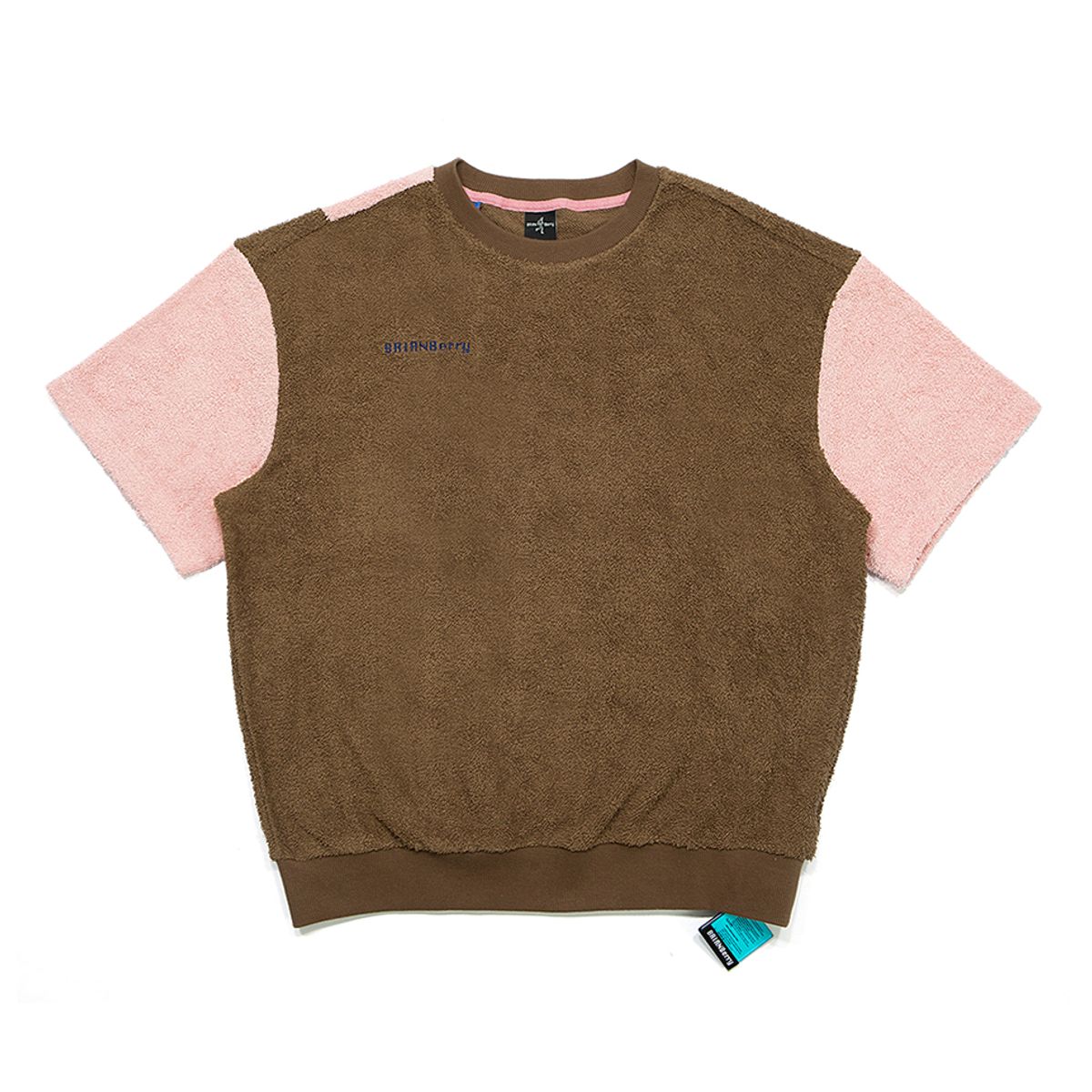 브라이언베리(BRIAN BERRY) TUBE HALF TEE_LIGHT BROWN