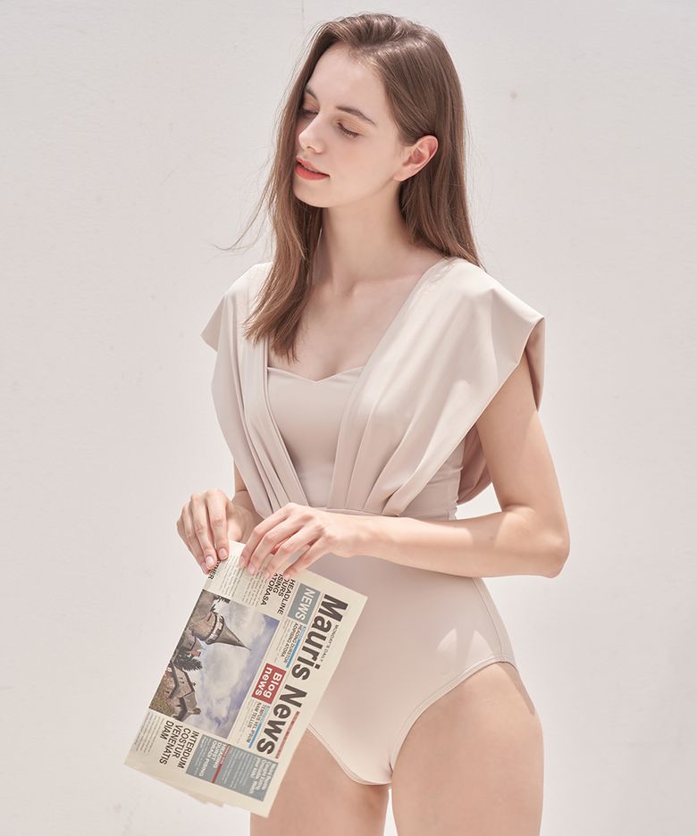 Hepburn Swimsuit Ivory