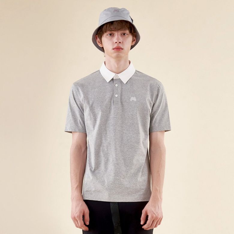 Graphic Logo Point T-Shirts_Grey (Men)