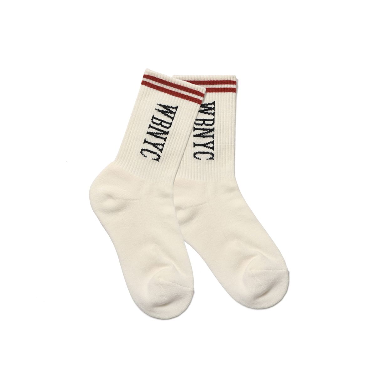 윌리엄스버그 뉴욕시티(WILLIAMSBURG NEWYORK CITY) WBNYC Casual Socks_Red