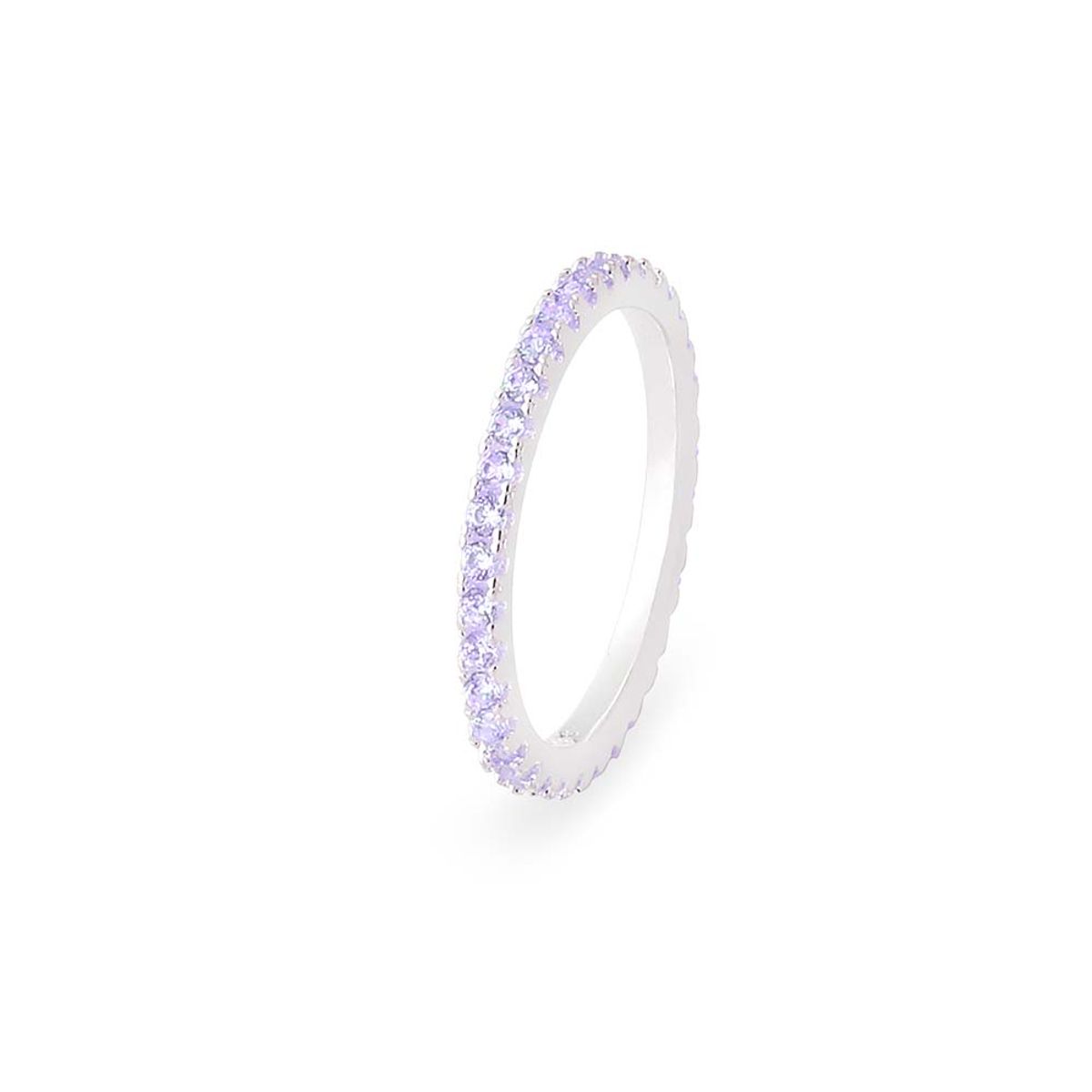 레인드랍 쥬얼리(RAINDROP JEWELRY) 레인드랍 퍼플 2MM 브릴리언트 이터니티 반지 [S925]