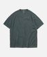 OG PIGMENT DYEING HALF TEE _ DARK GREEN