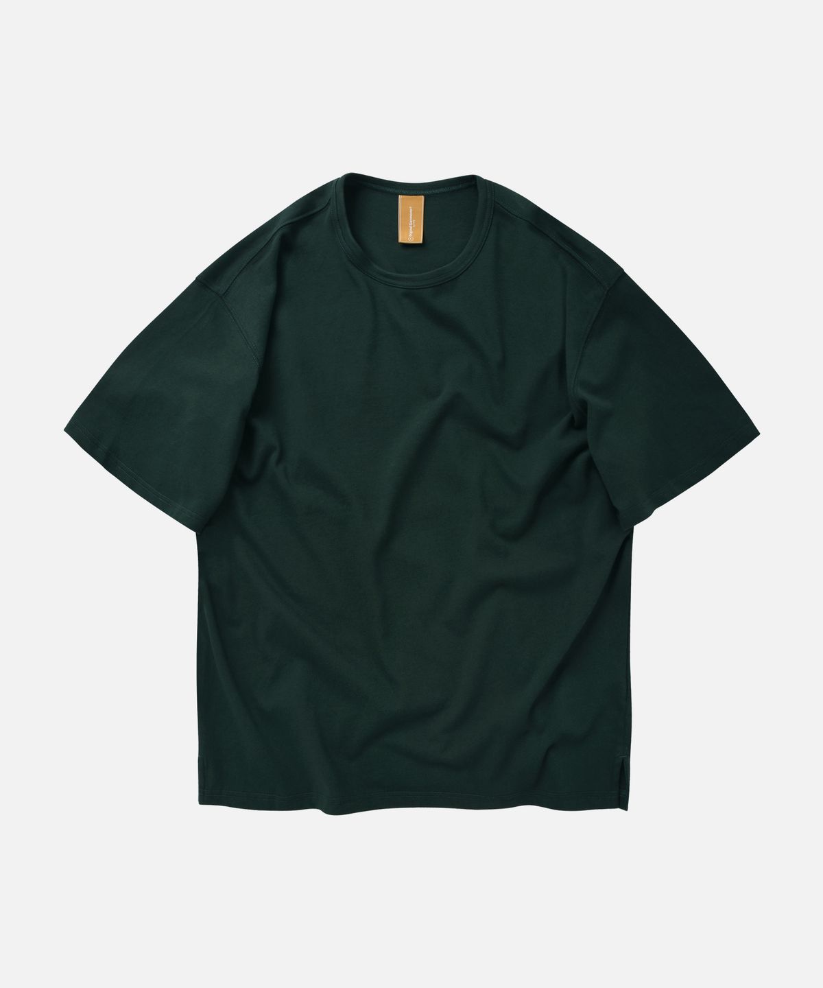 프리즘웍스(FRIZMWORKS) OG DOUBLE RIB OVERSIZED TEE _ DARK GREEN