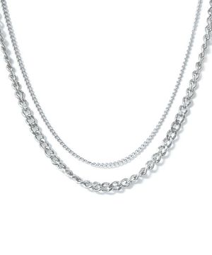 DOUBLE CHAIN NECKLACE