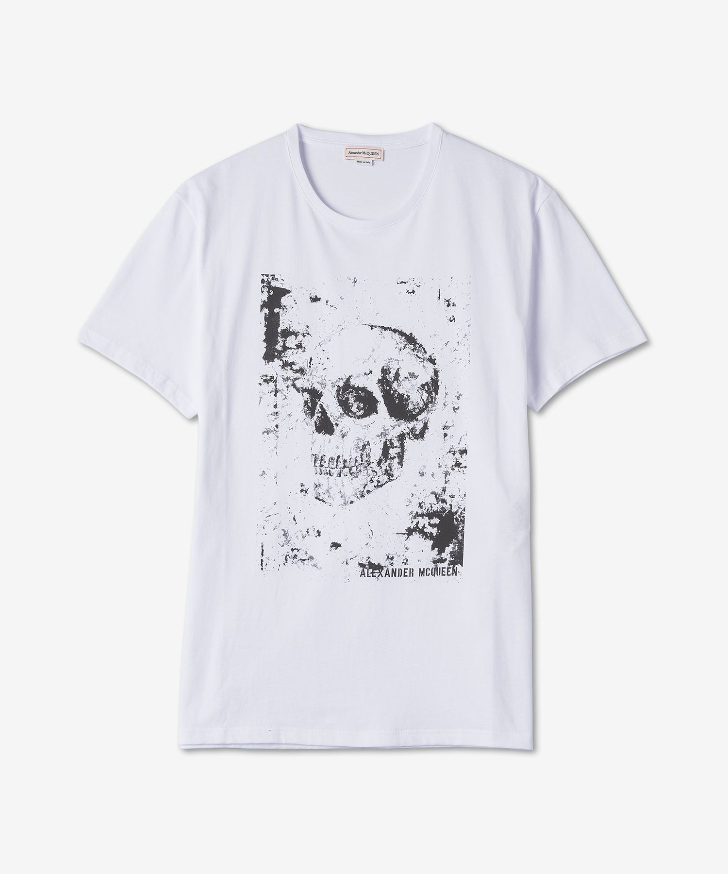 MUSINSA公式 | ALEXANDER McQUEEN スカルプリント半袖Tシャツ 