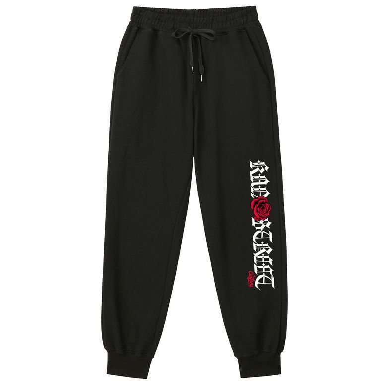 KLPB0031 치카노로즈 조거팬츠 블랙