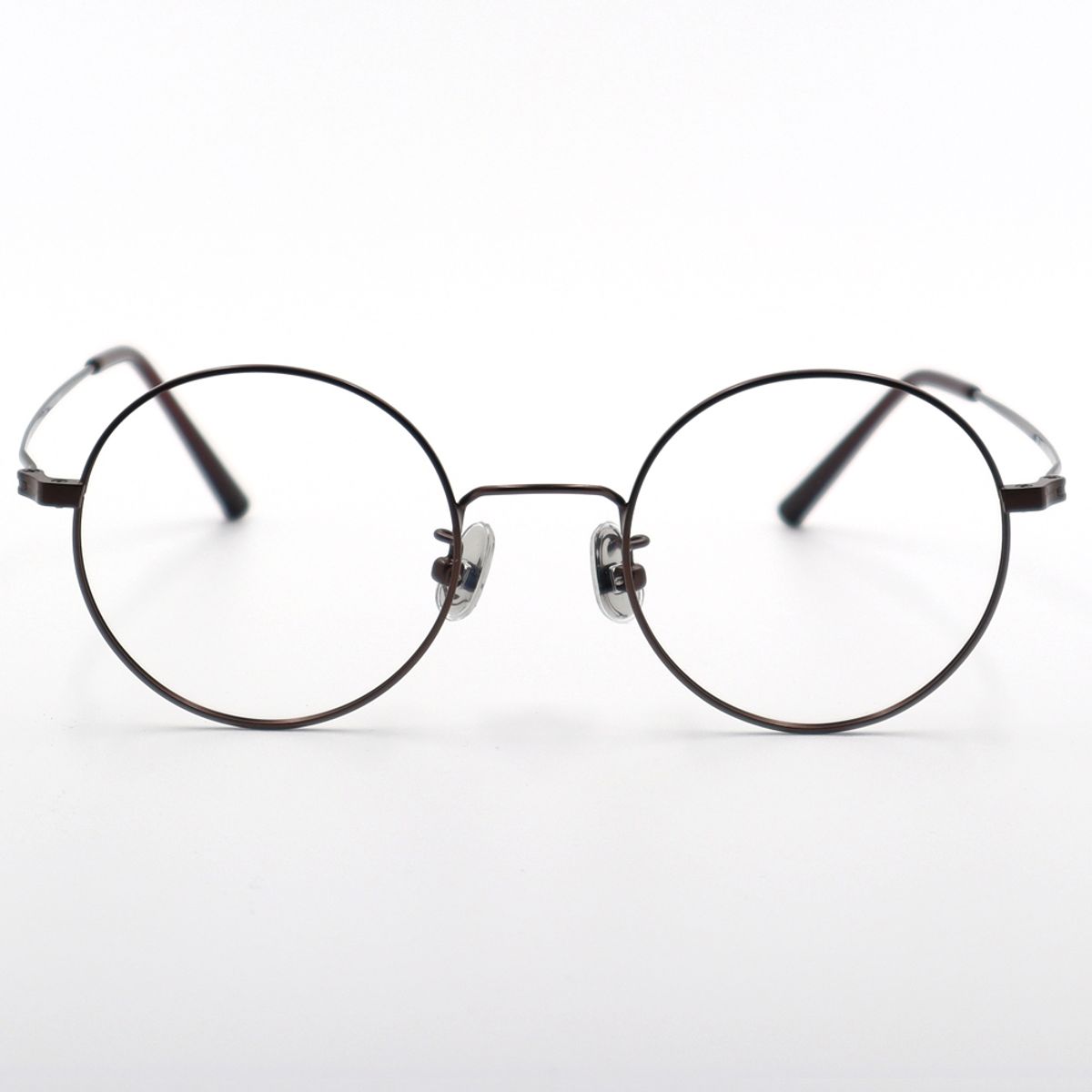 알로아이웨어(ALO EYEWEAR) [ALO BASIC] AL8201 1616M 라운드 브라운 메탈 안경