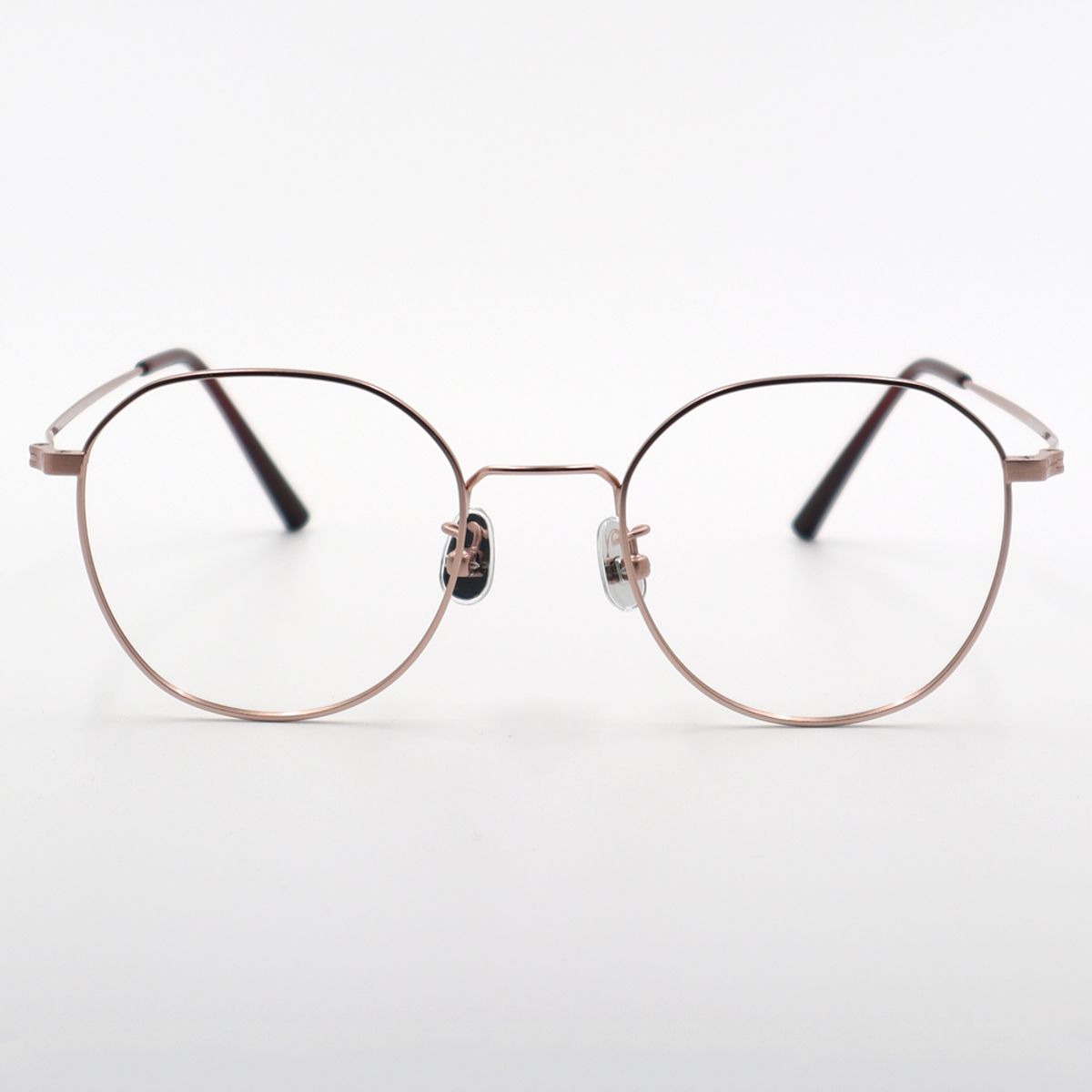 알로아이웨어(ALO EYEWEAR) [ALO BASIC] AL8203 1414G 마일드 스퀘어 로즈골드 메탈 안경