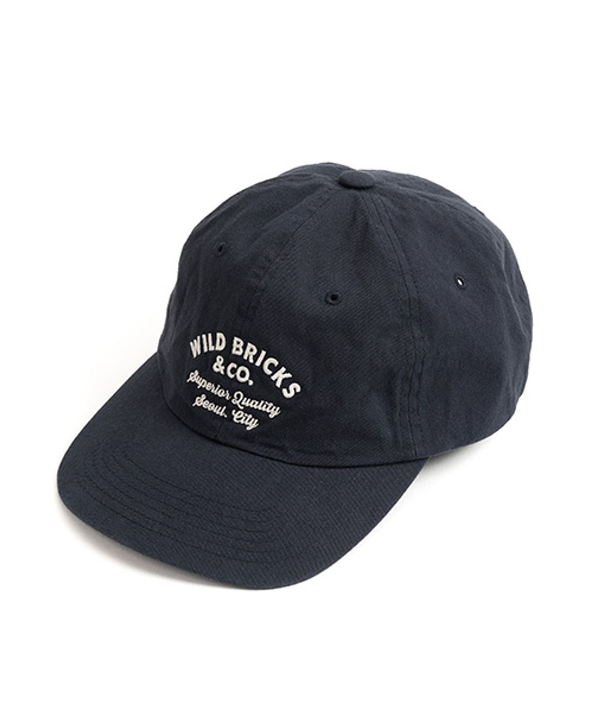 와일드 브릭스(WILD BRICKS) CT CLASSIC LOGO CAP (navy)