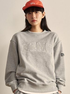 HEMT 스웻 맨투맨 (M/Grey)