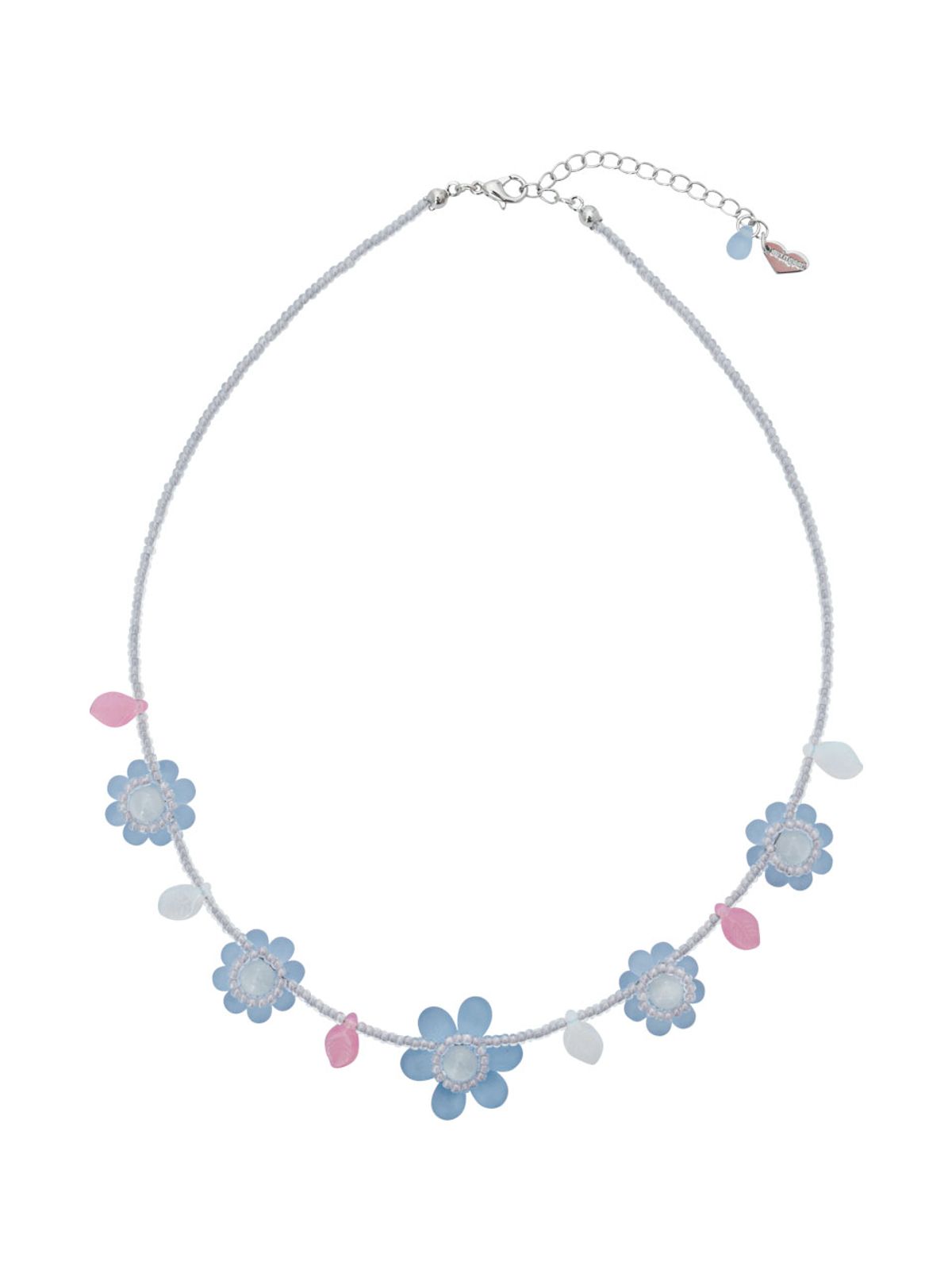 스윙셋(SWINGSET) Fog Beasd Necklace (Lavender)