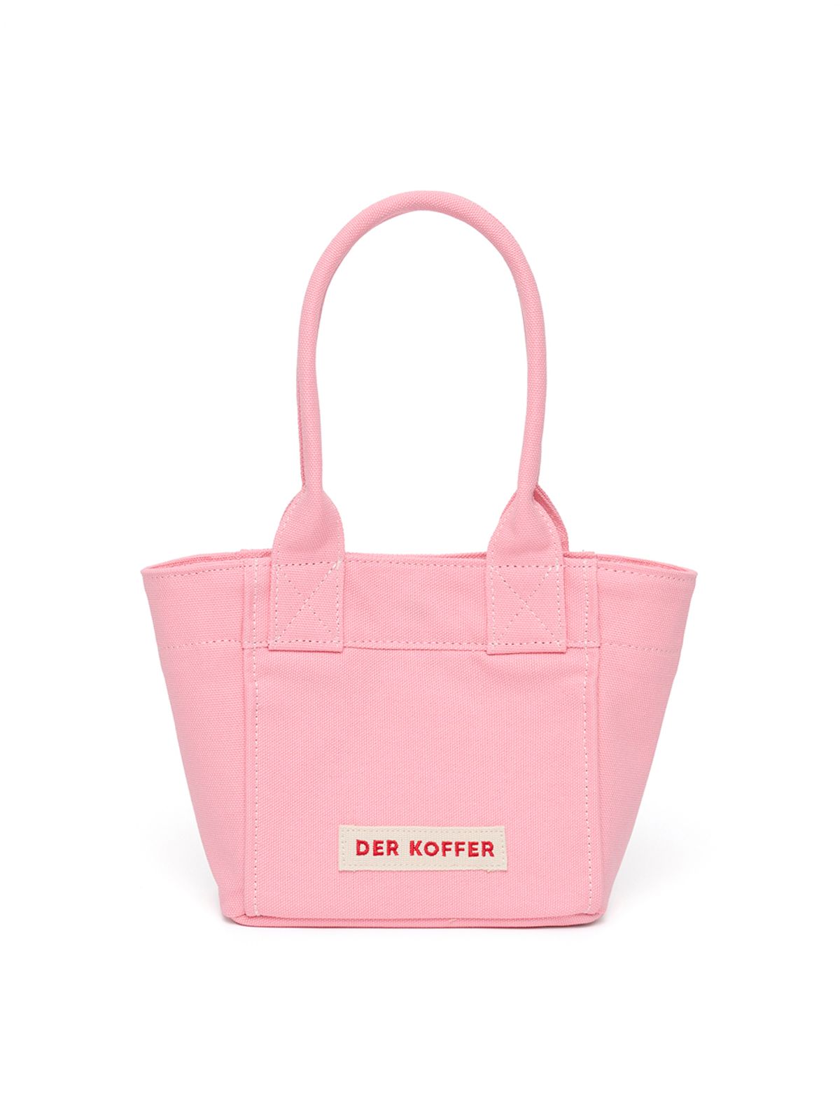 델코퍼(DER KOFFER) SHOPPER CANVAS MINI [BABY PINK]
