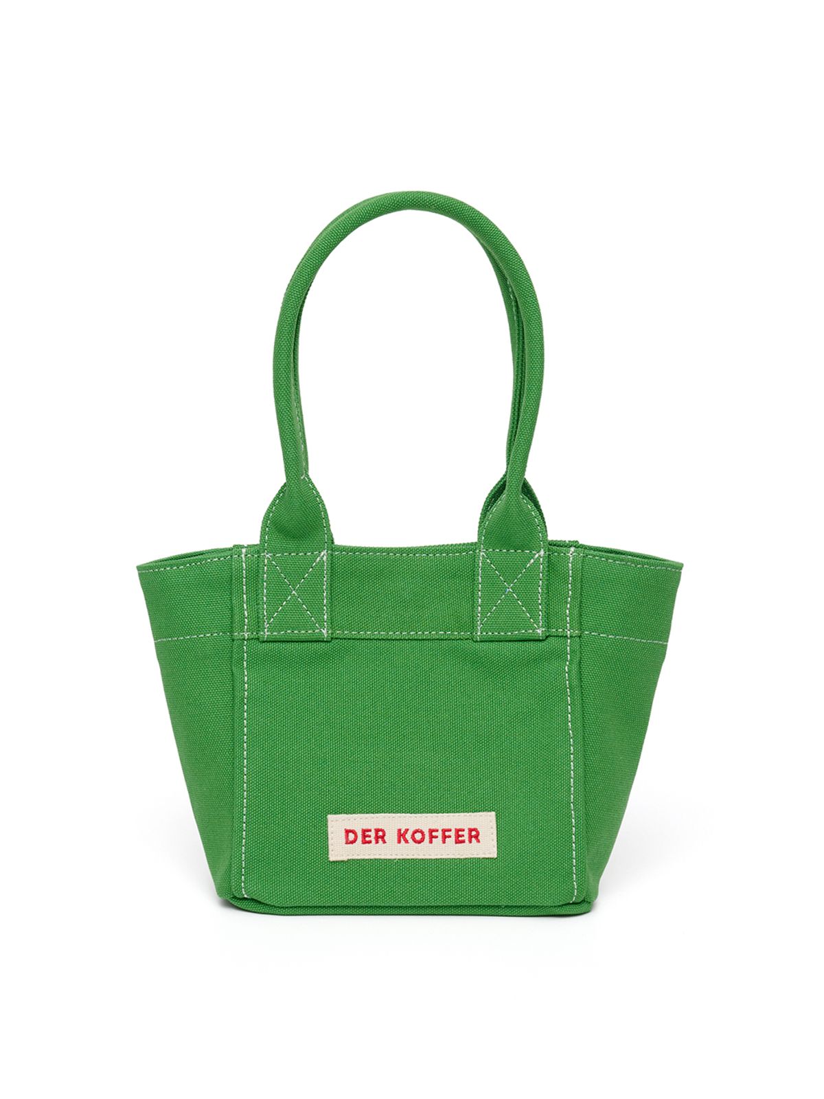 델코퍼(DER KOFFER) SHOPPER CANVAS MINI [GREEN SPRING]