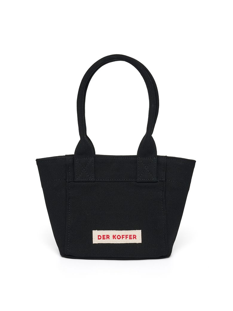 SHOPPER CANVAS MINI [BLACK]
