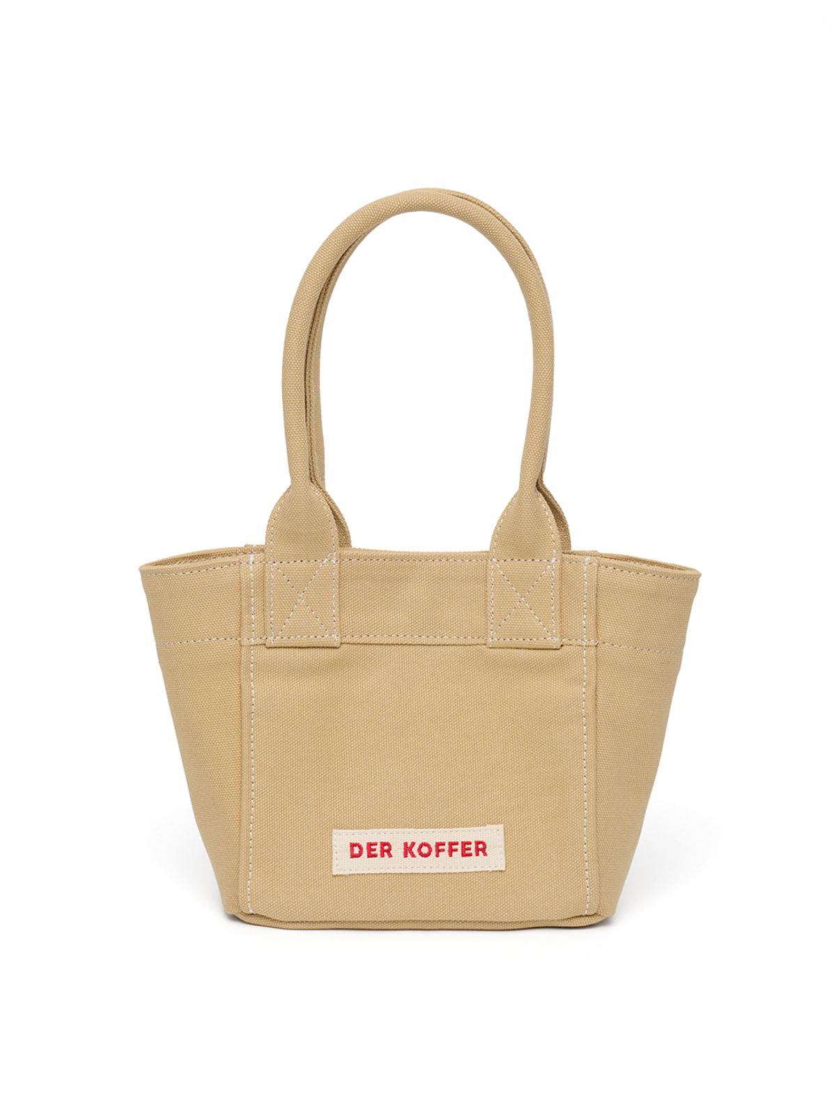델코퍼(DER KOFFER) SHOPPER CANVAS MINI [SAND]