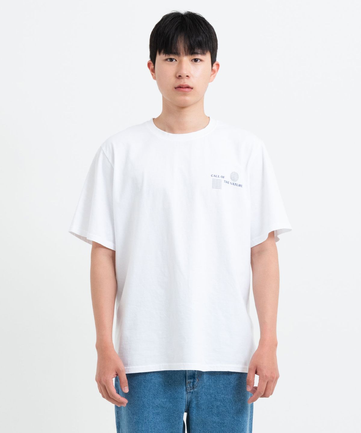 모아(MOAA) 바이오 워싱 CON 티셔츠 (WHITE)