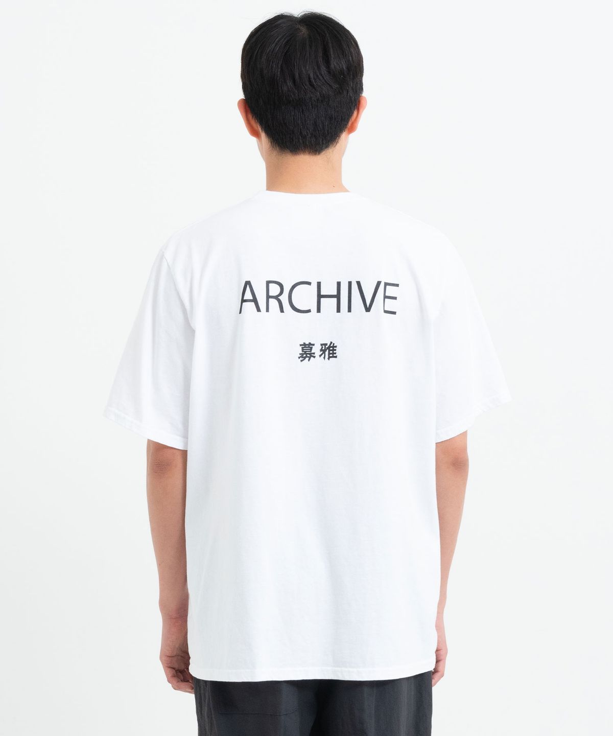 모아(MOAA) 바이오 워싱 ACHV 티셔츠 (WHITE)