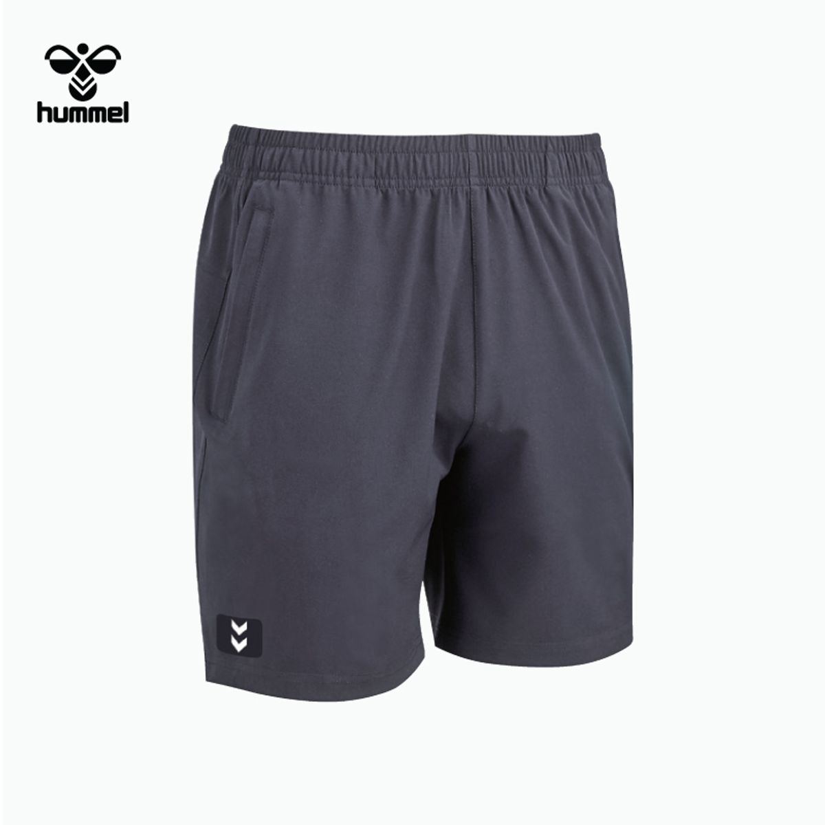 험멜(HUMMEL) 기능성 5부 우븐 팬츠 - 블랙 (HM-P7154)