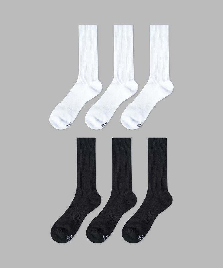 [3PACK] 1507 애슬레틱 쿨맥스 삭스_ 스노우 화이트/블랙