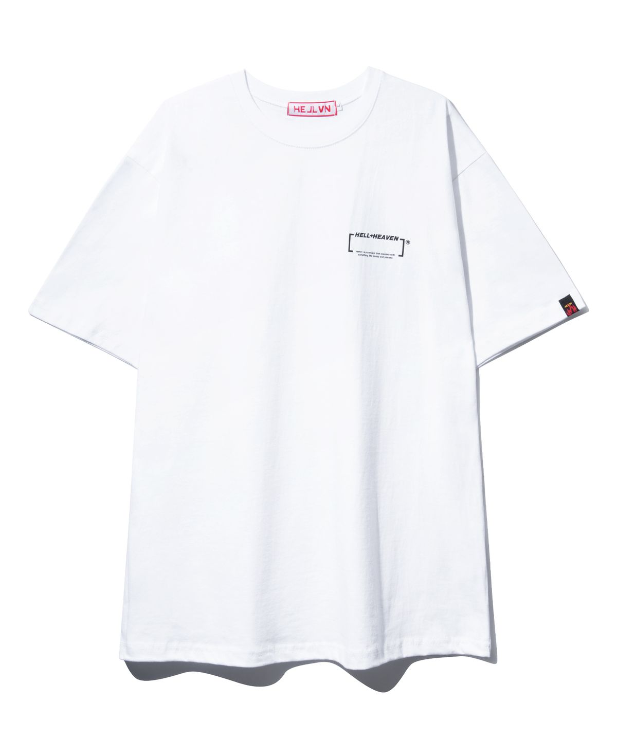 헬븐(HELLVN) H/V LOGO BLANK 반팔_화이트 (GAS1-2HV6015)