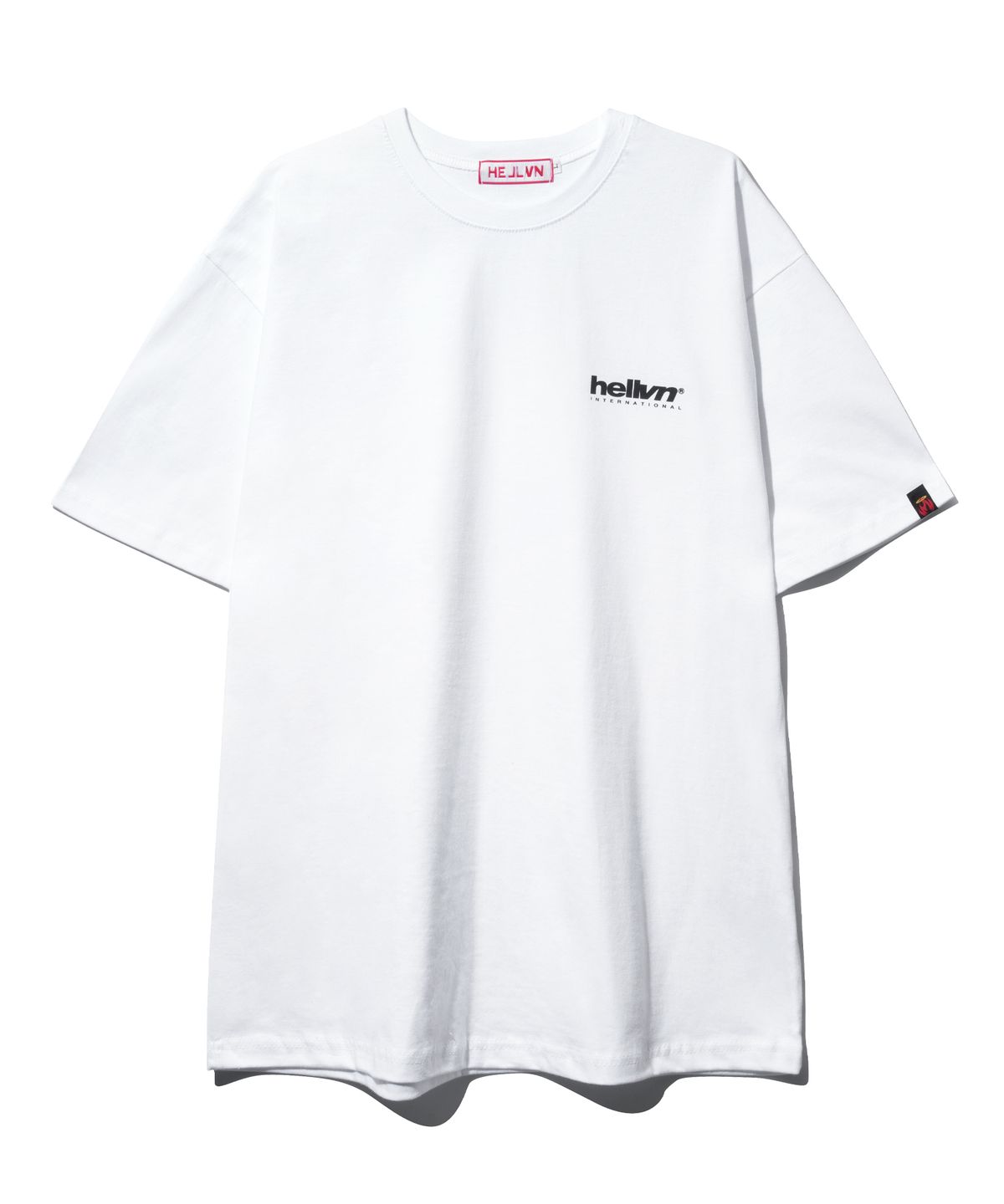 헬븐(HELLVN) H/V SIGNATURE LOGO 반팔_화이트 (GAS1-2HV6010)
