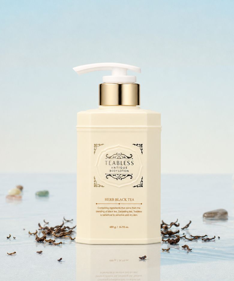 앤틱 바디로션 허브 블랙티 향 480ml