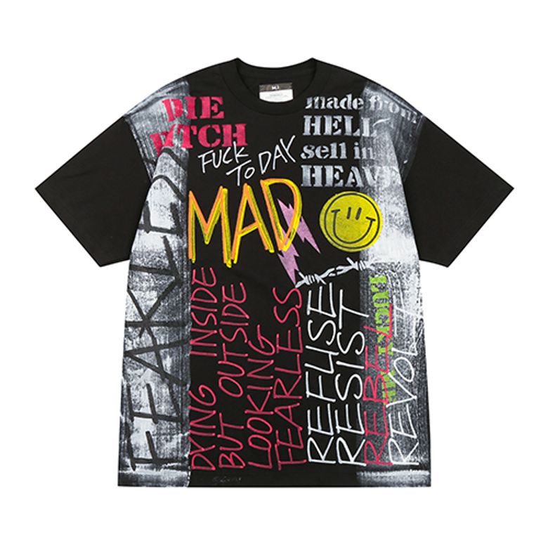 HAND WORK MAD VOLT T-SHIRTS_BK