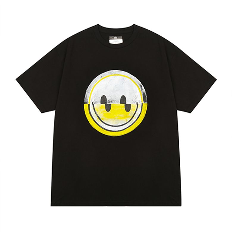 HAND WORK UNSMILE T-SHIRTS_BK