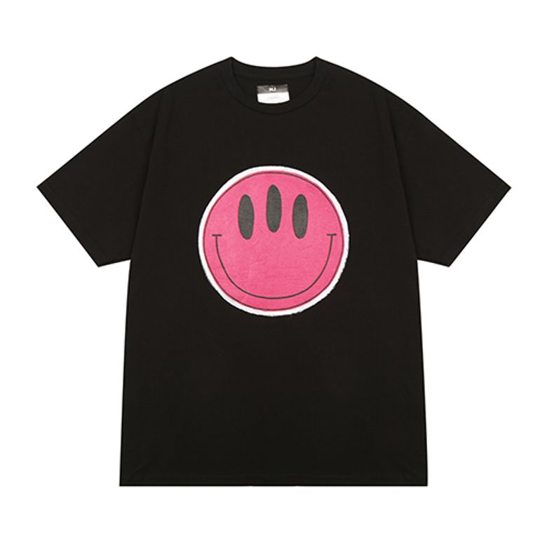 HAND WORK THR SMILE T-SHIRTS_BK
