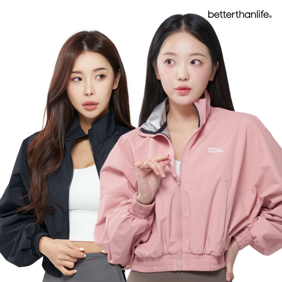 베러댄라이프(BETTER THAN LIFE) 시그니처 땀복 집업 숏자켓(BDBSSJ01)